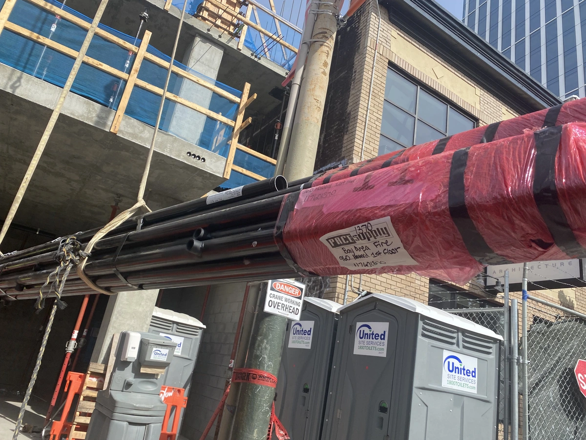 960 Howard St San Francisco fire sprinkler installation