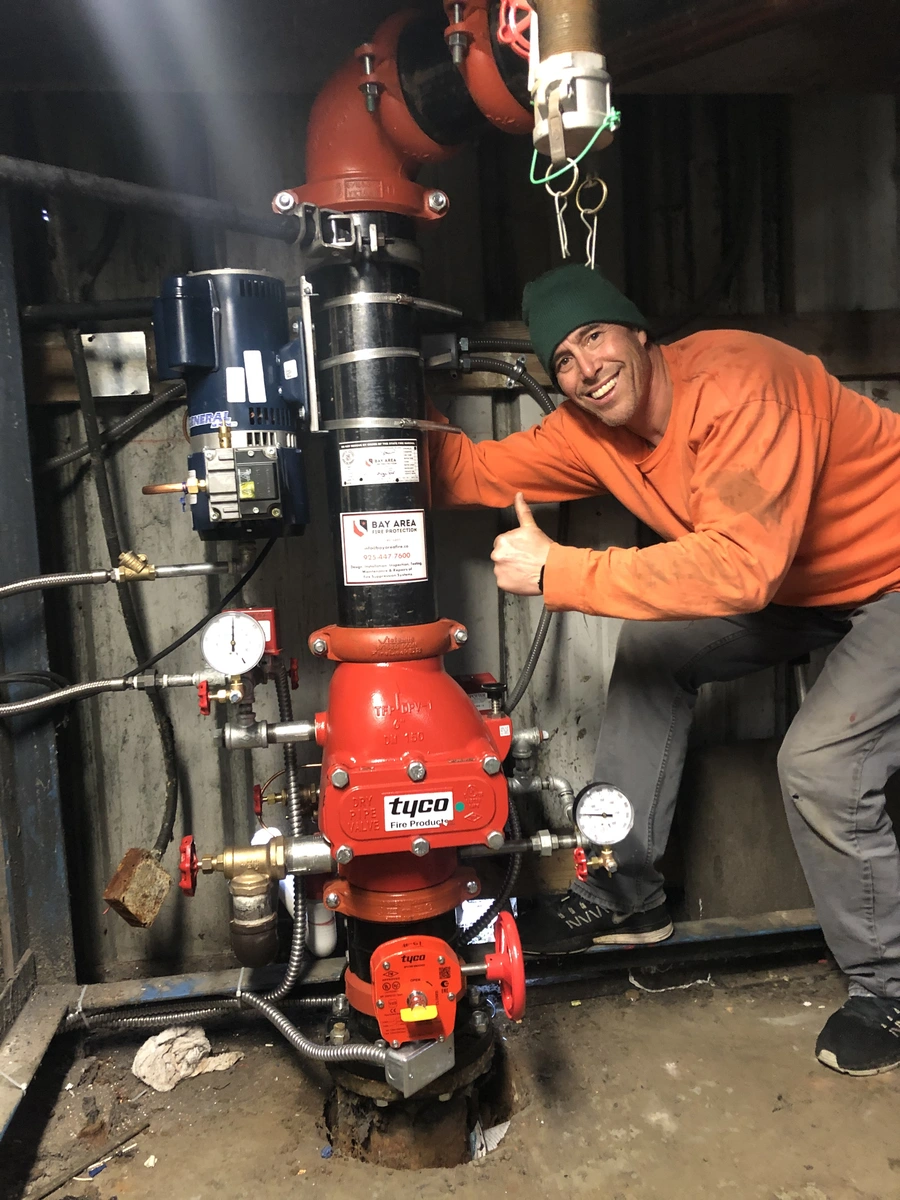 Cintas Pittsburg fire sprinkler installation